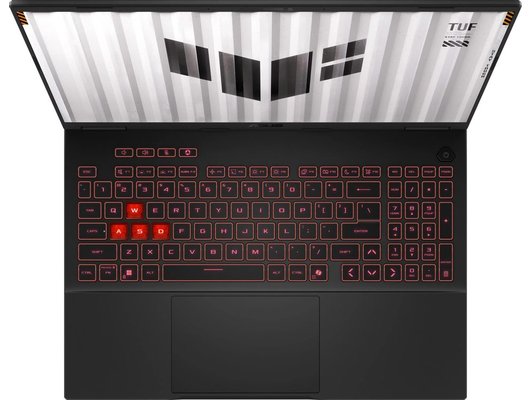 Ноутбук игровой ASUS TUF Gaming FA608UMI-TU172/90NR0KV1-M00BC0/Ryzen 7 260/16Gb/512Gb/16 FHD/RTX5060 8Gb/DOS серый